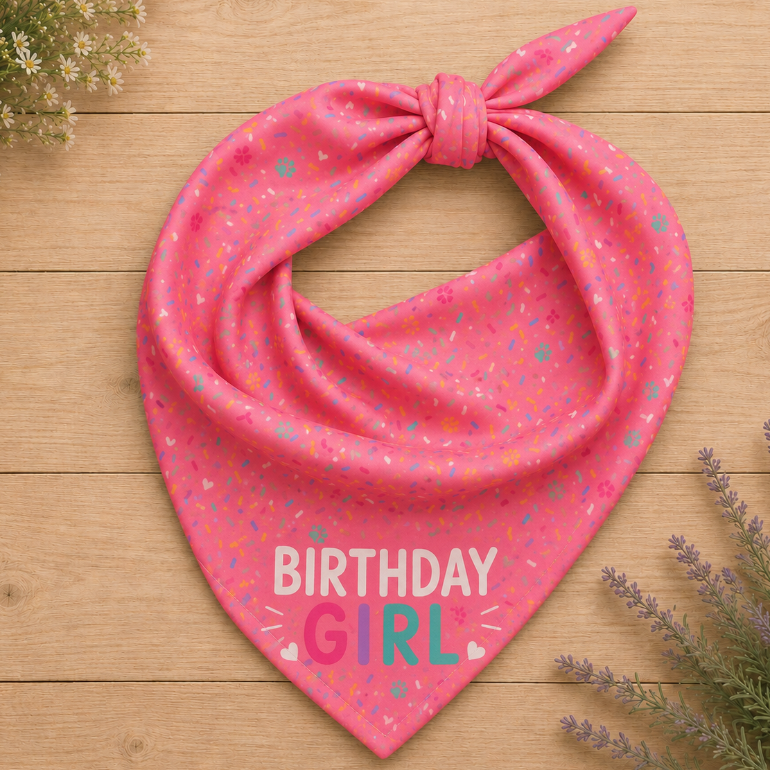 Birthday Girl | Dog Bandana